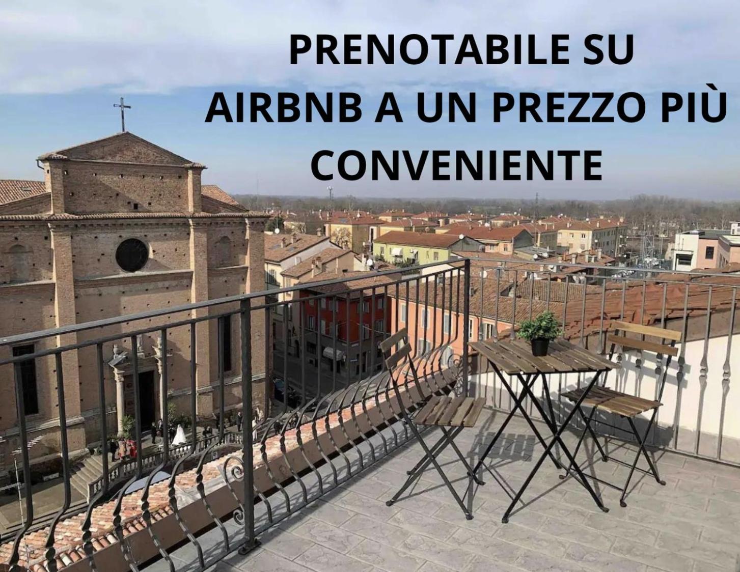 Mansarda Con Vista In Centro A Piacenza Lägenhet Exteriör bild